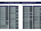 Tabela Referencial de Preços e Serviços de Agrimensura