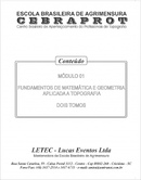 001 - Fundamentos de Matemática e Geometria Aplicada a Topografia (dois tomos)