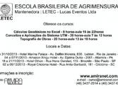 Curso de Cálculos Geodésicos no Excel (SP / PA e SC)