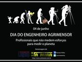 Parabéns, engenheiro agrimensor!