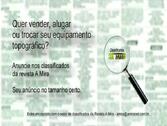 Anuncie nos classificados da Revista A Mira