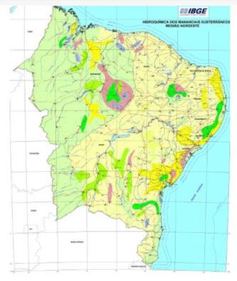 IBGE mapeia águas superficiais e subterrâneas do Nordeste