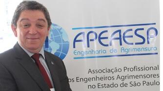 Francisco de Sales, presidente da Apeaesp é o novo coordenador da Câmara Nacional de Agrimensura