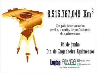 Parabéns, agrimensor!