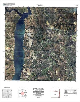 IBGE lança cartas imagem do estado do Tocantins em escala 1:100.000