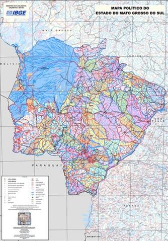 IBGE disponibiliza na Internet 14 novos mapas políticos estaduais