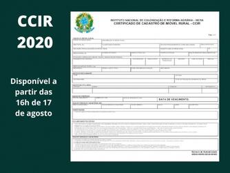 Emissão do CCIR 2020 será liberada em 17 de agosto 