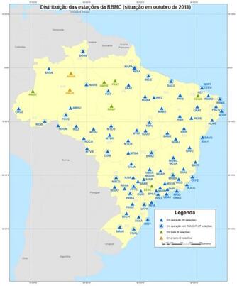 IBGE divulga análise dos dados da RBMC e a retrospectiva de 15 anos de operação